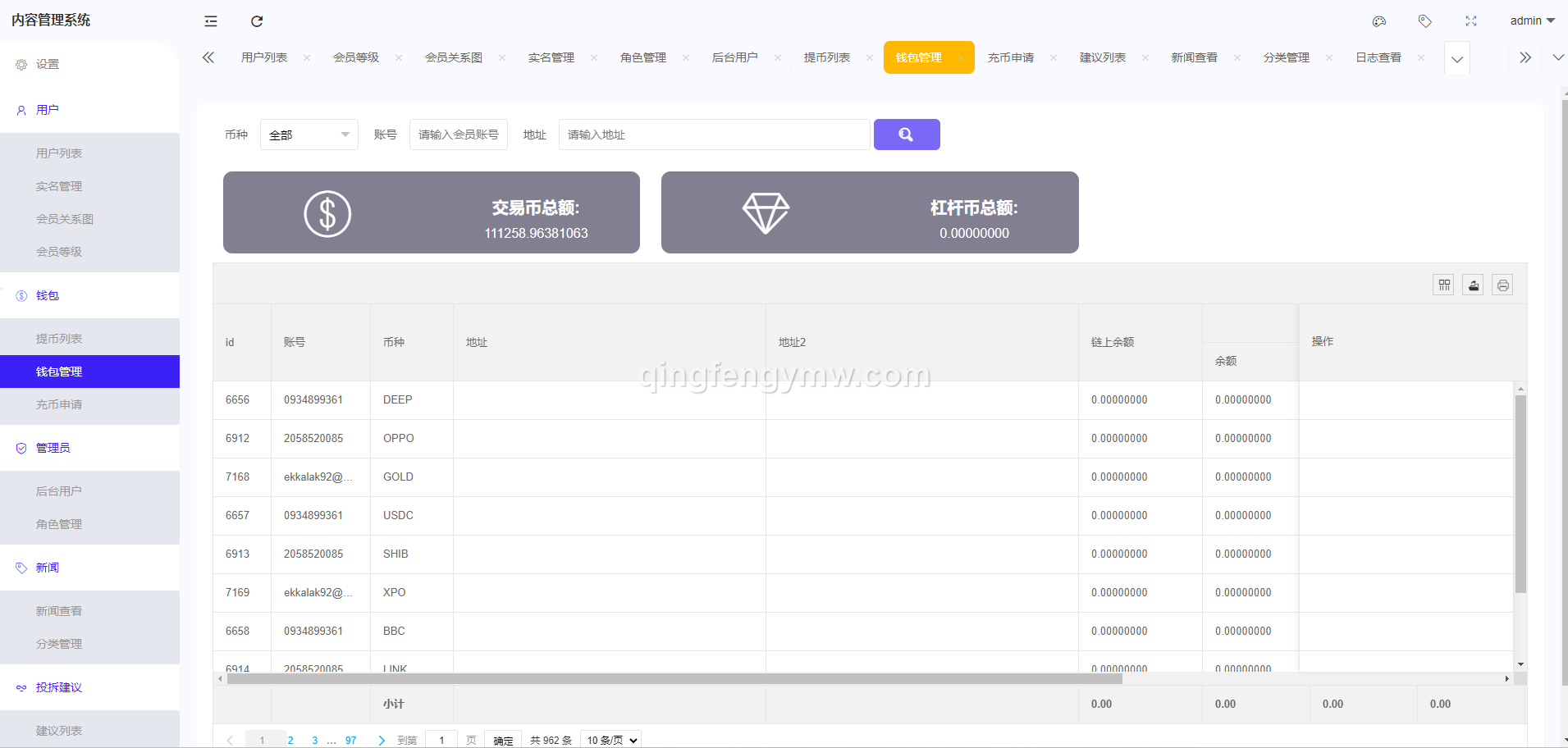图片[17]-WooCloud交易所源码/新UI/秒合约/NFT/跟单/币币交易/全开源/附带安装教程-清风源码