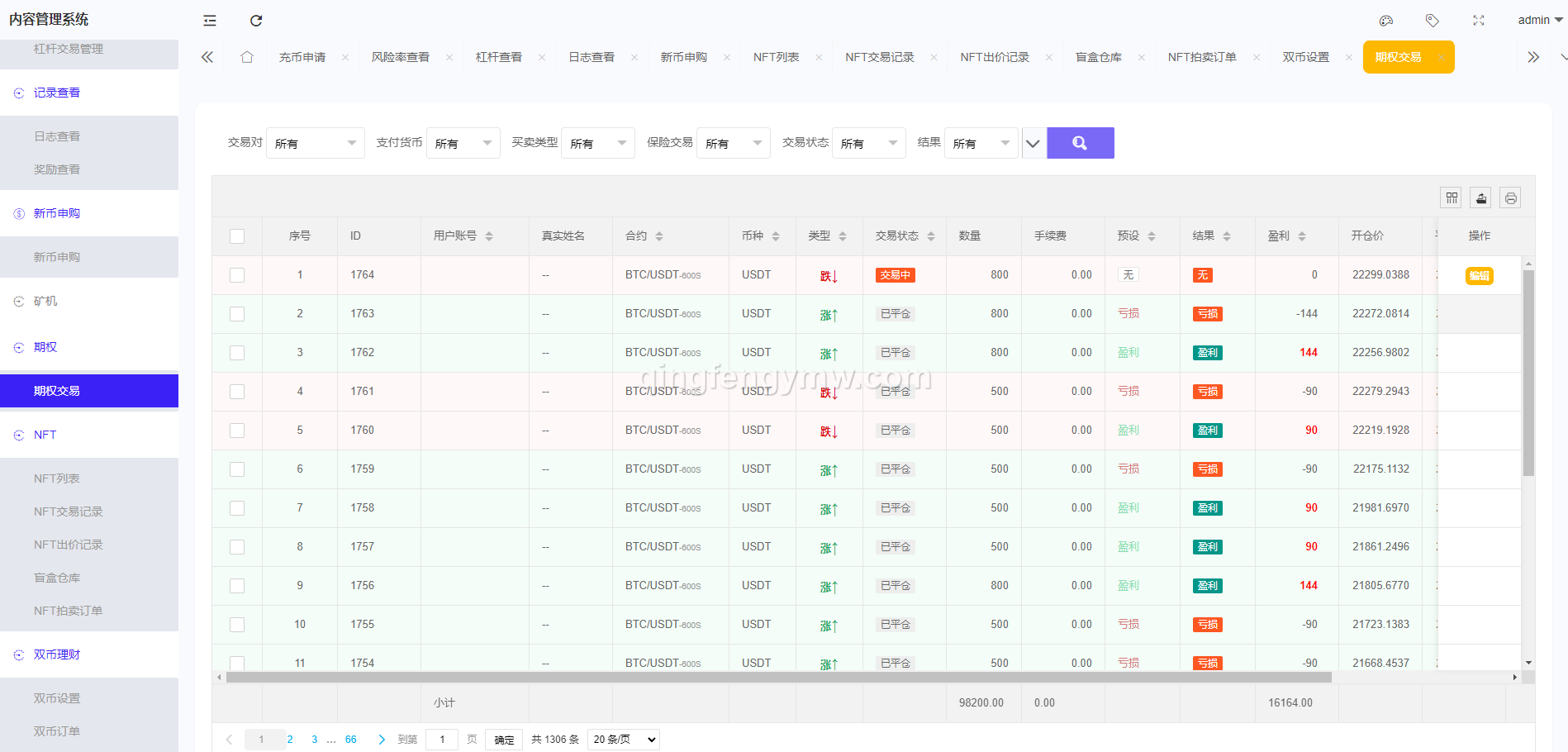 图片[22]-WooCloud交易所源码/新UI/秒合约/NFT/跟单/币币交易/全开源/附带安装教程-清风源码