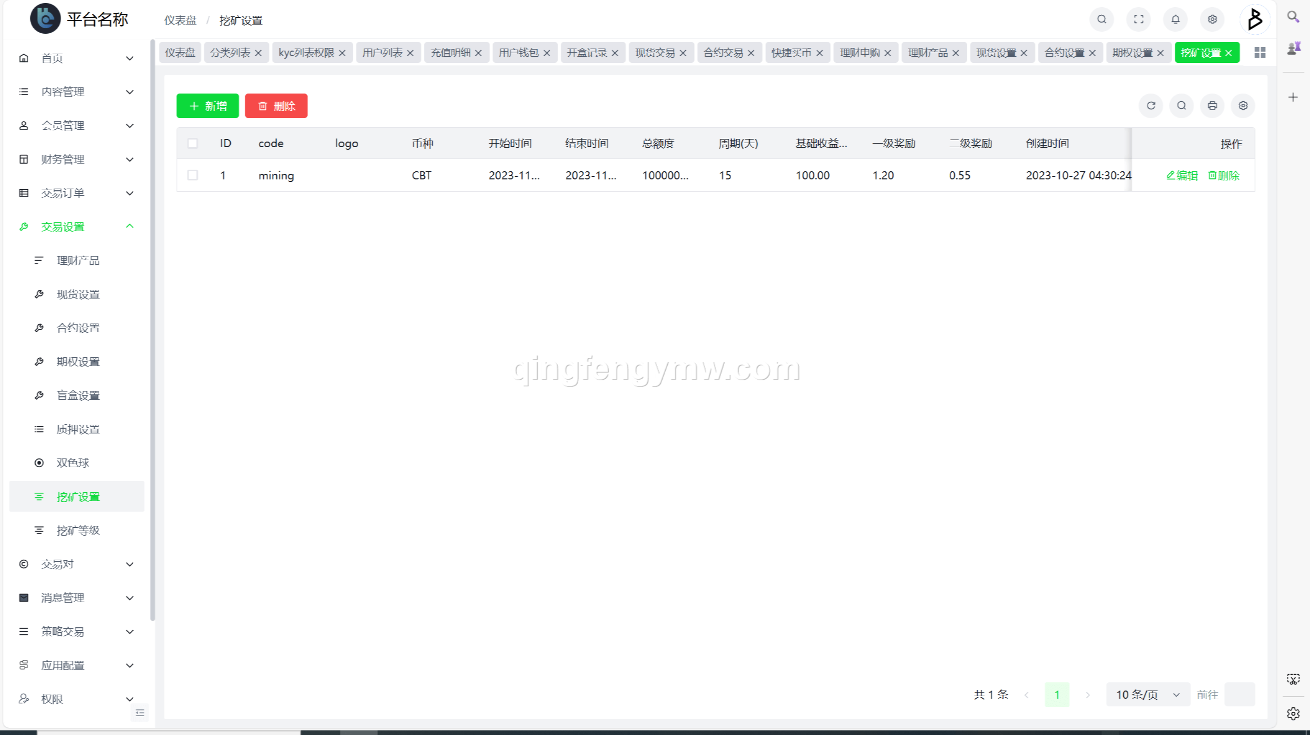 图片[26]-Bakkt多语言交易所源码/多语言期权系统/合约/永续合约/期权/交易所源码搭建/高端交易所/功能齐全/盲盒一元购/区块链外汇黄金-清风源码