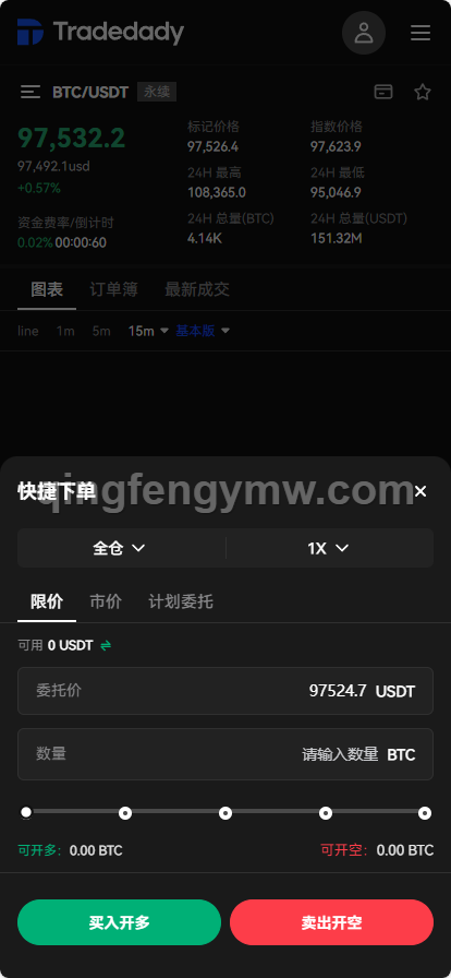 图片[4]-Tradedady交易所源码/永续合约/交割/期权/机器人/SaaS服务/商用百万并发-清风源码