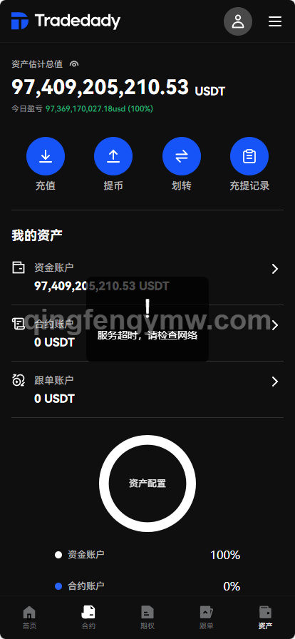 图片[5]-Tradedady交易所源码/永续合约/交割/期权/机器人/SaaS服务/商用百万并发-清风源码