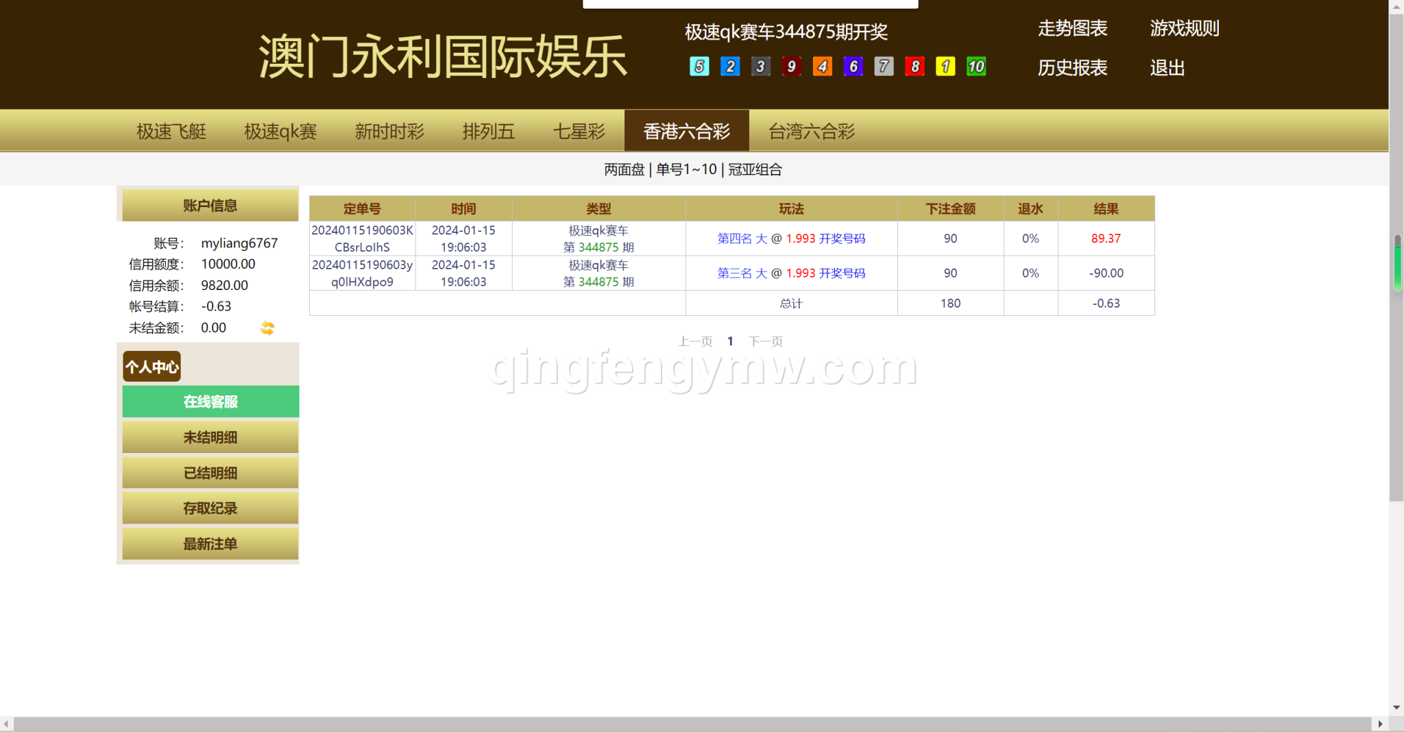 图片[2]-天恒二开信用盘源码/六合彩源码/七星彩源码/现金盘口/安全码登入-清风源码