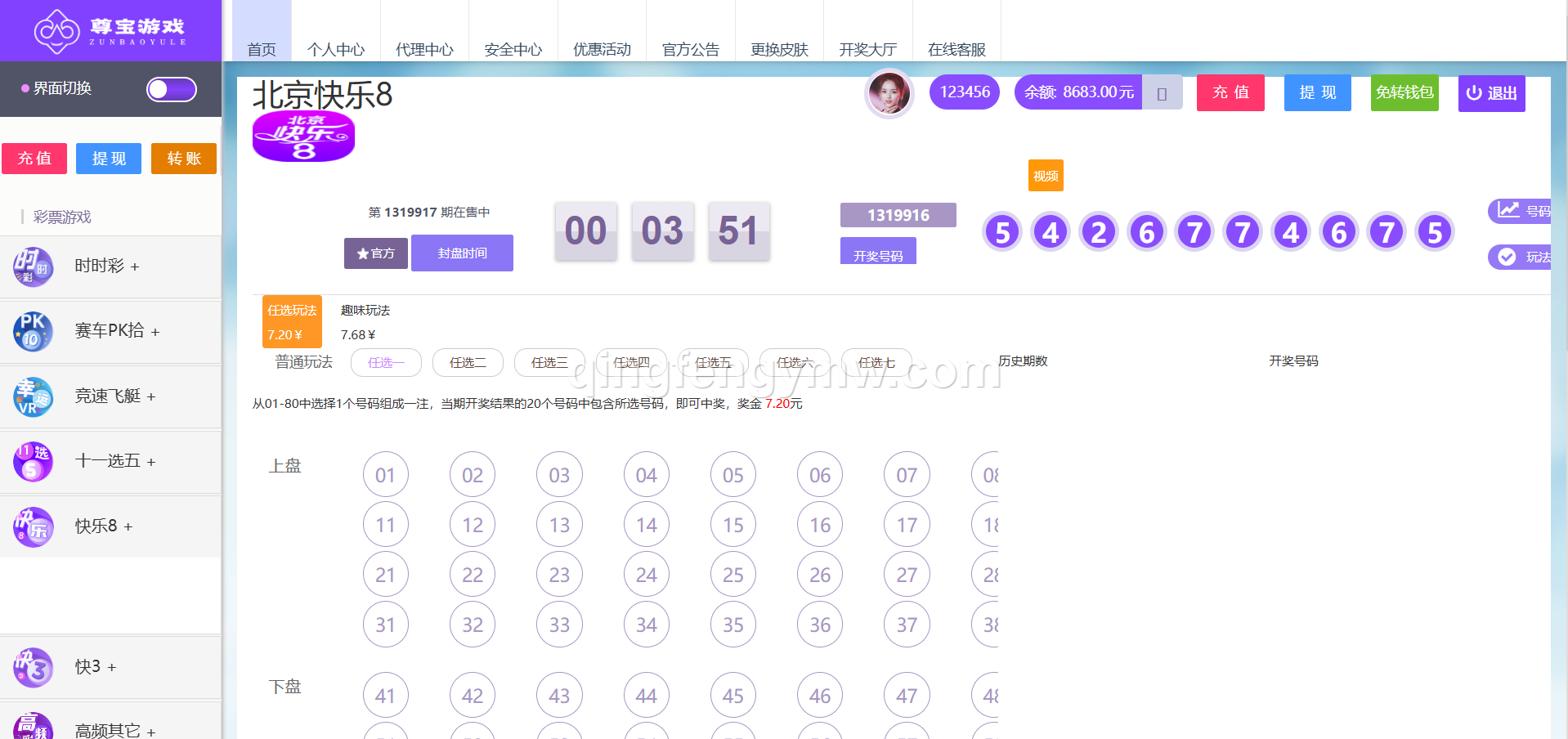 图片[13]-大富彩票源码/永盛信誉盘/尊宝娱乐源码/真人视讯/后台可控-清风源码