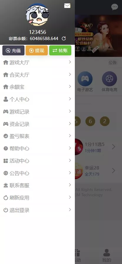图片[6]-大富二开乐游娱乐源码/乐娱彩票源码/Linux系统+合买大厅+余额宝理财+前后端重构+带机器人+完整运营修复版本-清风源码