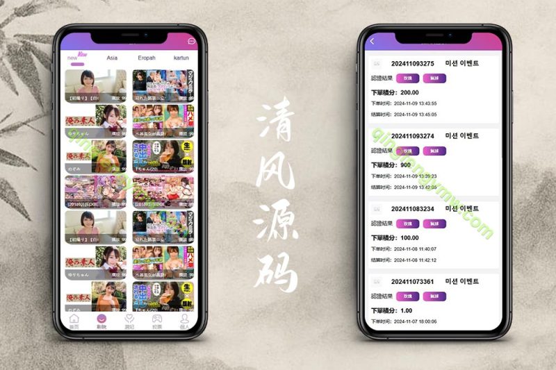 前端vue版空降约炮同城任务彩票源码/空降任务系统彩/后台带控完美运营/多语言/全开源-清风源码