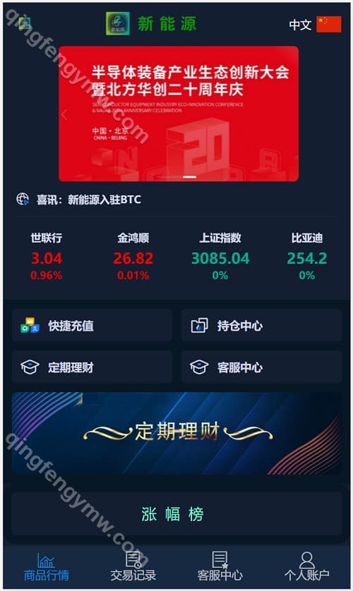 图片[1]-仿微交易股票理财系统彩票源码+后台可控-清风源码