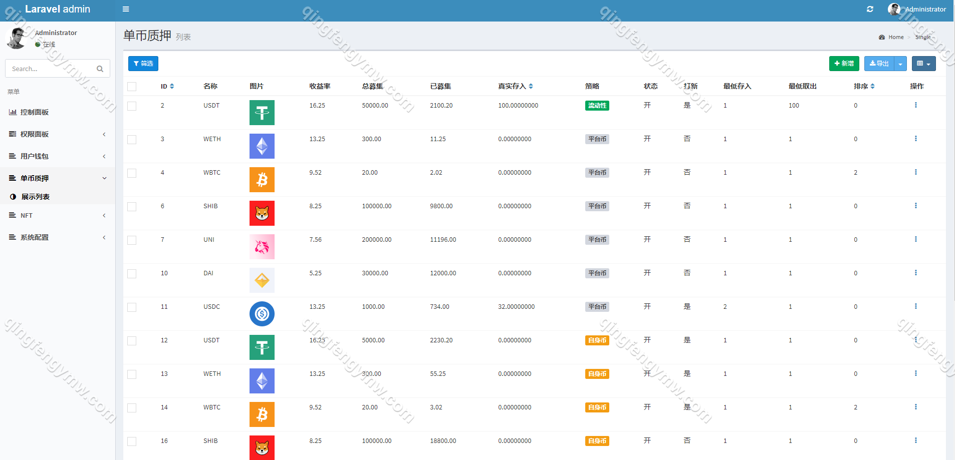 图片[16]-ETH授权质押系统/ERC钱包授权/NFT授权盗U系统/盗U源码-清风源码