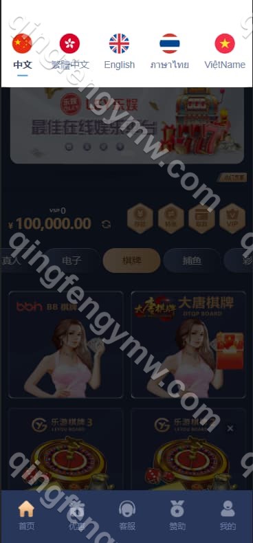 图片[3]-乐娱多语言包网系统程序USDT多模板/乐娱娱乐城源码/乐娱综合盘源码/5语言API程序+附带视频搭建教程-清风源码