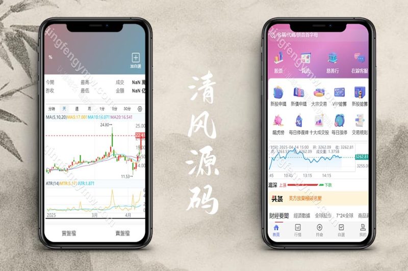 香港股票源码/大宗交易源码/新股申购系统源码/附带视频搭建教程/前端Vue/后端JAVA-清风源码