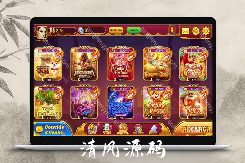 H5电玩城源码/巴西语言海外电玩全套数据/老虎机源码/巴西电子源码+服务器打包版+文字搭建教程+搭建工具-清风源码