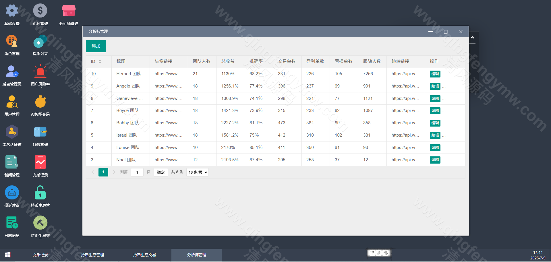 图片[14]-运营版多语言Btlux交易所源码/币币秒合约/锁仓质押/IEO认购/完整机器人/前端vue后端PHP/K线正常/附带视频搭建教程-清风源码