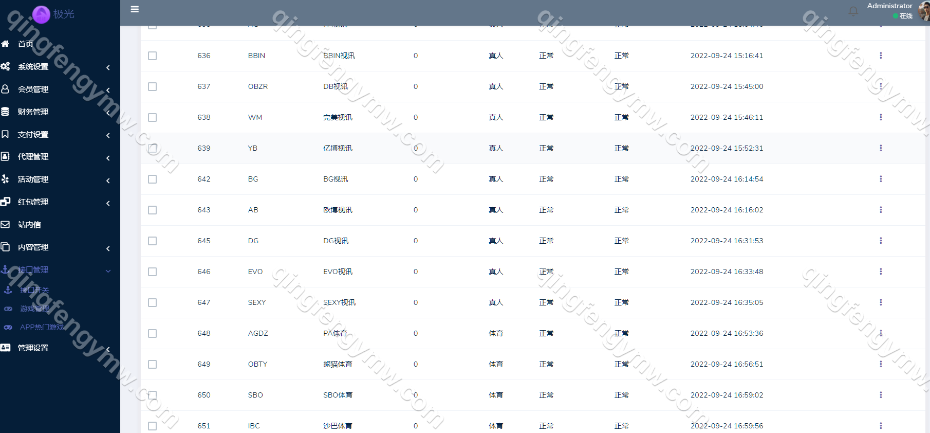 图片[17]-BOB体育新UI/BOB包网源码/BOB体育源码/综合盘源码/极光娱乐源码+详细的部属视频教程前端vue+php-清风源码