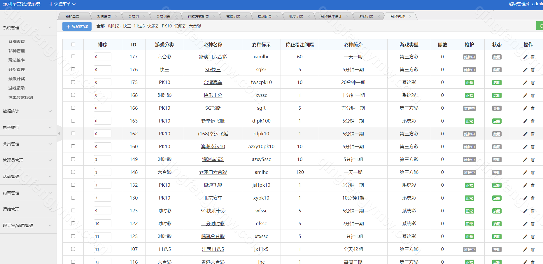 图片[23]-永利皇宫综合盘源码/最新大富二开美化/大富源码/可对接各类API/接口游戏可增加/包网源码/系统彩可控/安装教程/采集修复/运营版-清风源码