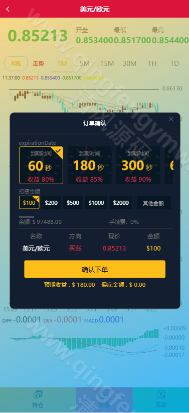 图片[3]-中银国际多语言微盘微交易所源码/微盘源码/外汇+输赢控制/前端html+后端PHP/可二开-清风源码