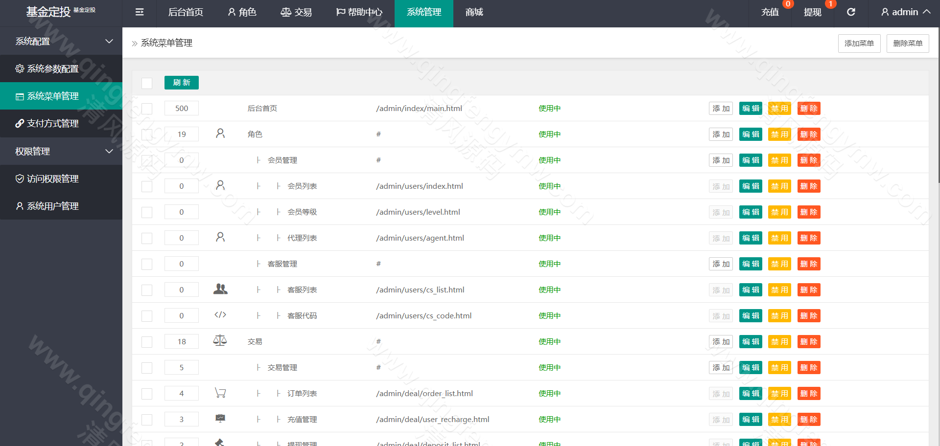 图片[30]-伪基金申购投资理财系统源码/投资理财源码/基金源码/申购源码/抢单源码/暗扣/团队/代理模式-清风源码