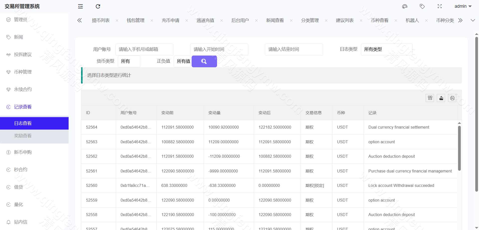 图片[43]-完整运营版股票外汇源码/ETF区块链源码/区块链交易所源码/JAVA/数字币/股票源码/外汇/综合交易系统源码/撮合交易-清风源码