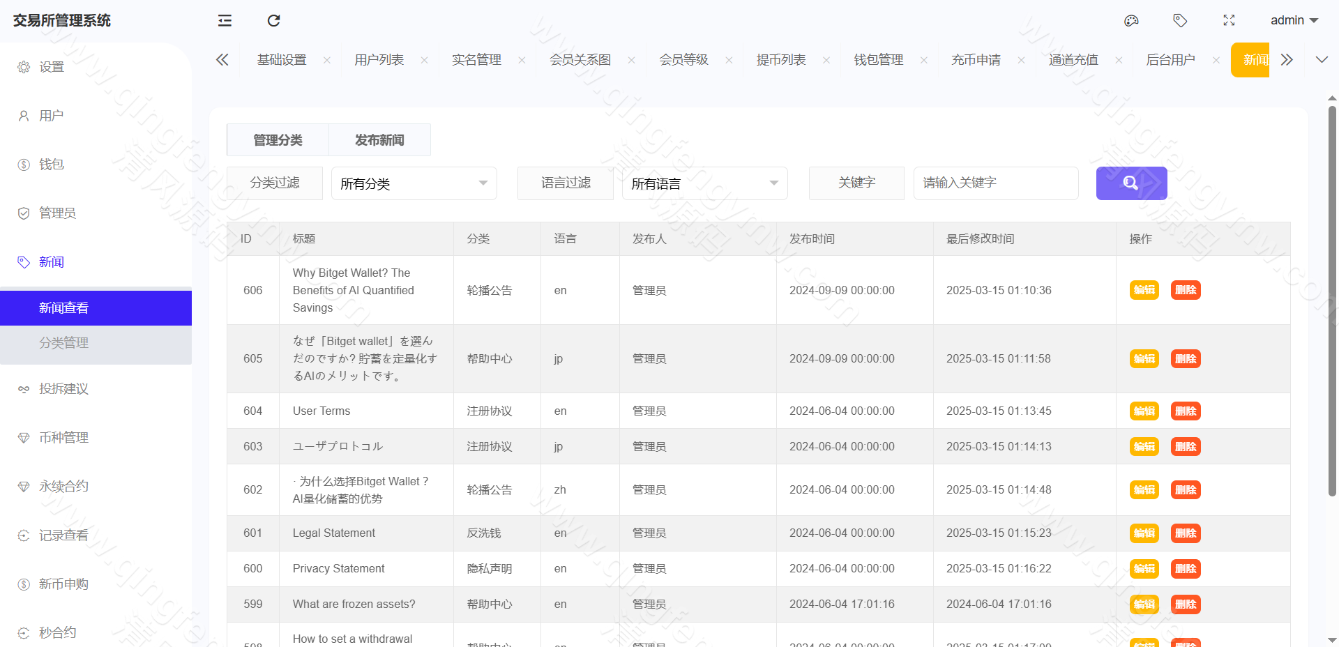 图片[31]-完整运营版股票外汇源码/ETF区块链源码/区块链交易所源码/JAVA/数字币/股票源码/外汇/综合交易系统源码/撮合交易-清风源码