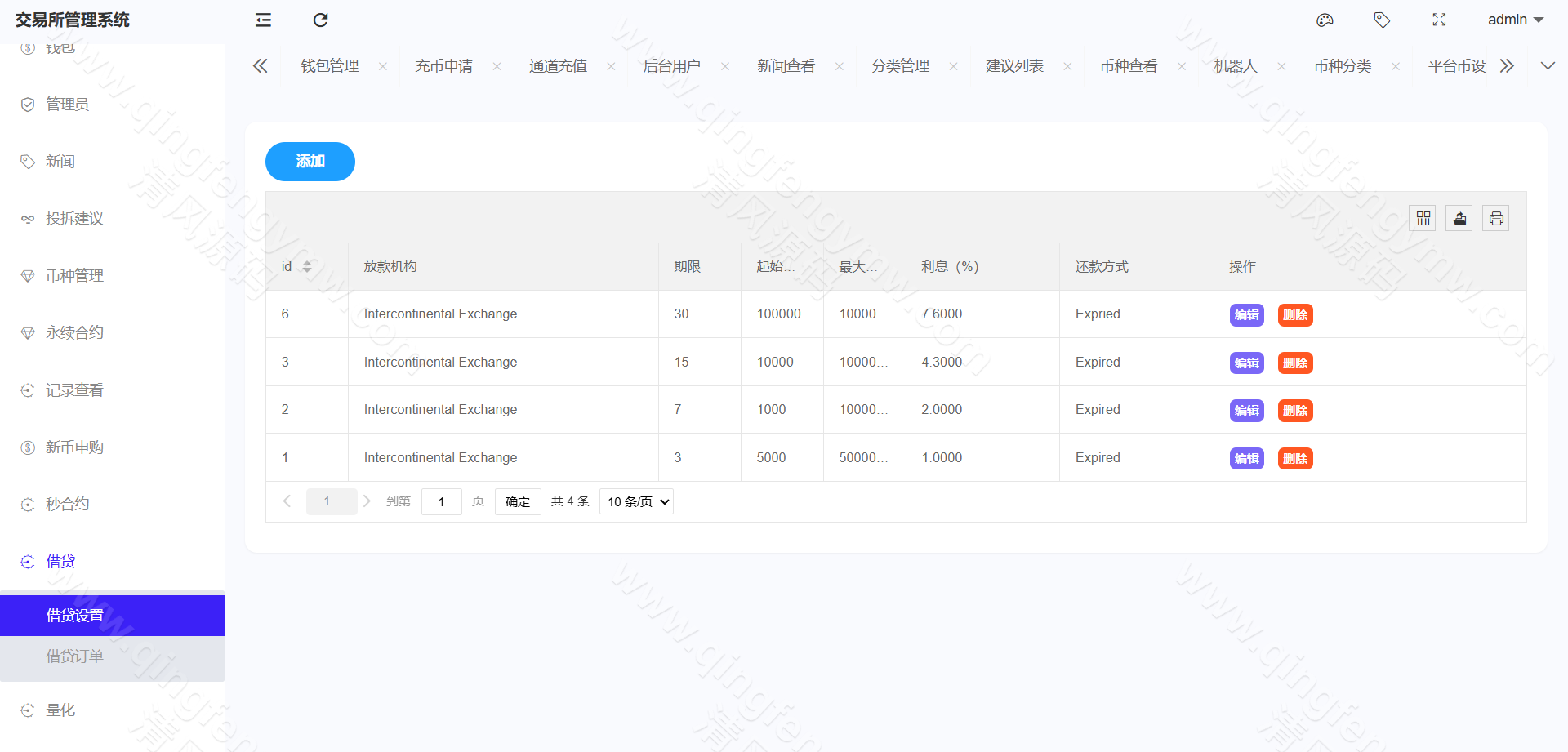图片[48]-完整运营版股票外汇源码/ETF区块链源码/区块链交易所源码/JAVA/数字币/股票源码/外汇/综合交易系统源码/撮合交易-清风源码