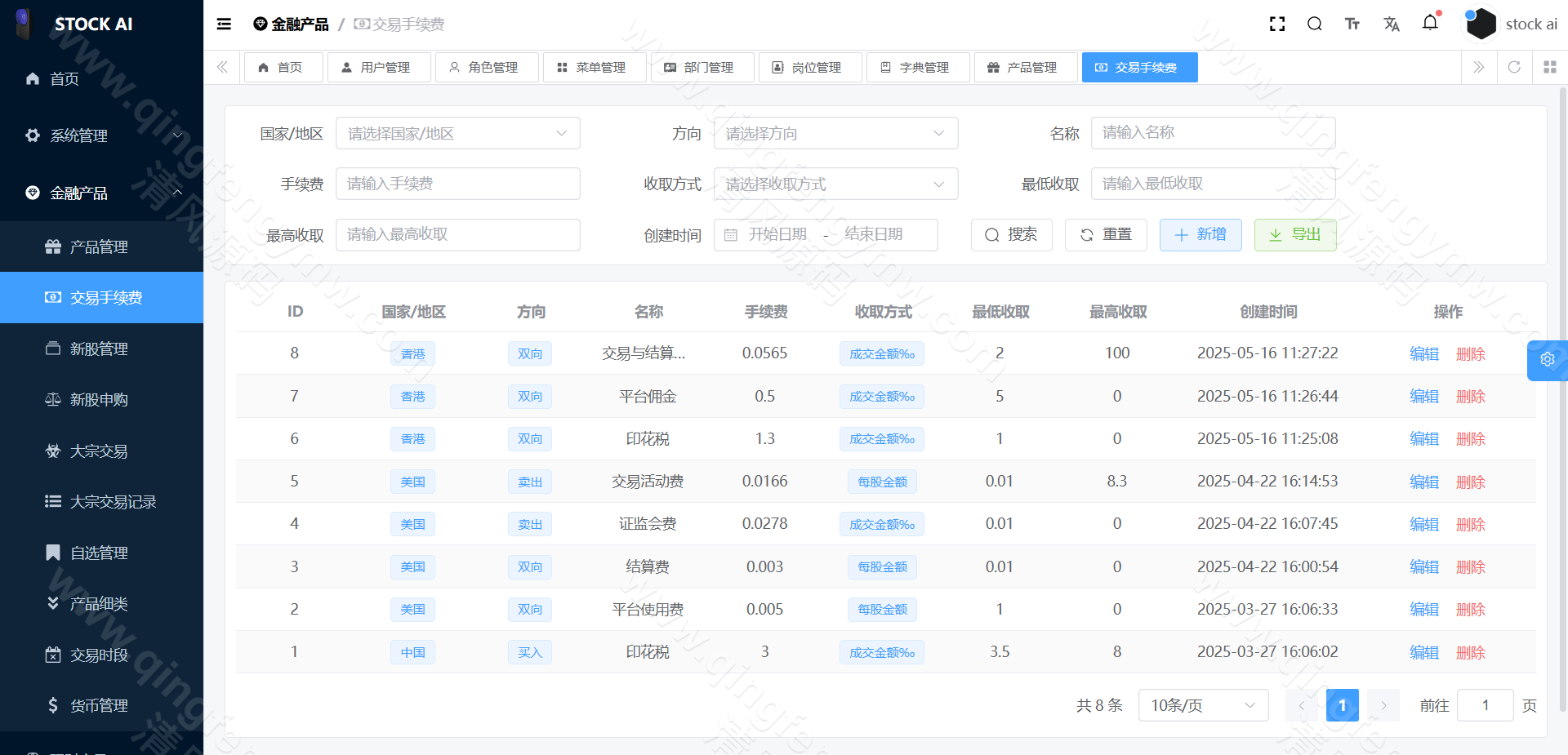图片[27]-首发运营版多语言股票源码/股票系统源码/新股申购/大宗交易/质押理财/两融双融/A股/港股/美股/韩股/印股/全开源-清风源码