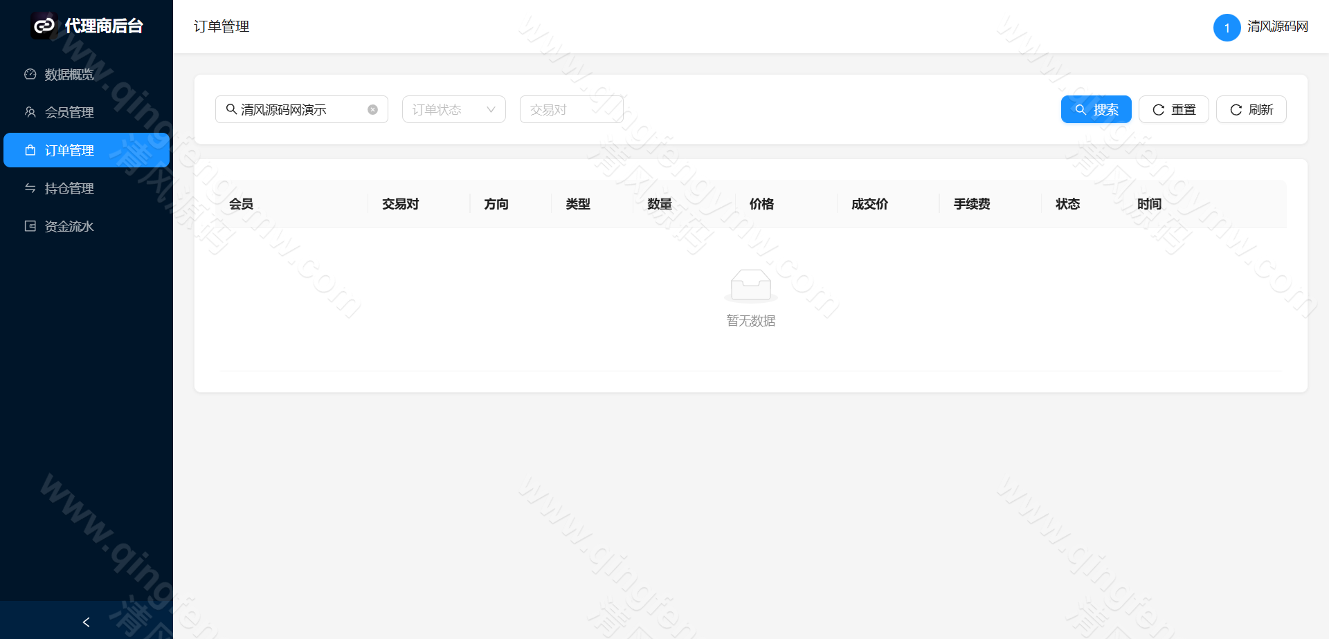 图片[41]-全新交易所源码/秒合约/永续合约/期权合约/外汇合约/差价合约/借贷/金融系统-清风源码