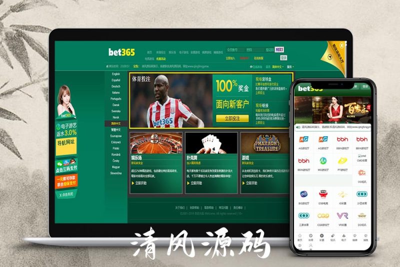 BET365综合盘源码/BET365体育源码/BET365包网源码/娱乐城源码/运营版-清风源码