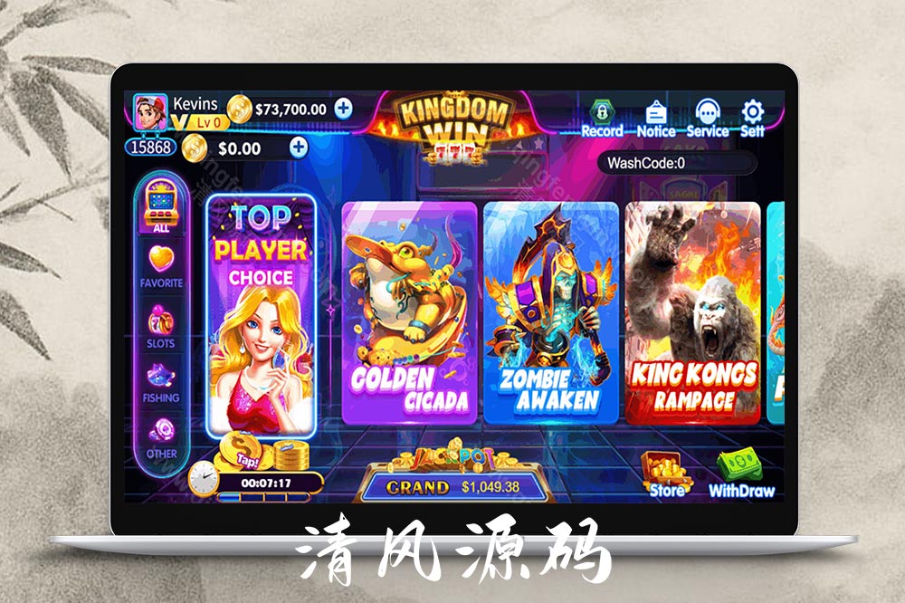 美版slots源码/欧美slots代码/捕鱼源码/欧美老虎机源码/欧美电子源码/slots源码/棋牌/真金卡通美版-清风源码