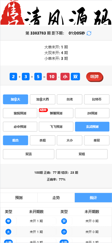 图片[5]-加拿大28预测源码/28彩票开奖网源码/彩票预测源码/加拿大28走势图/附带视频搭建教程/完整运营版-清风源码