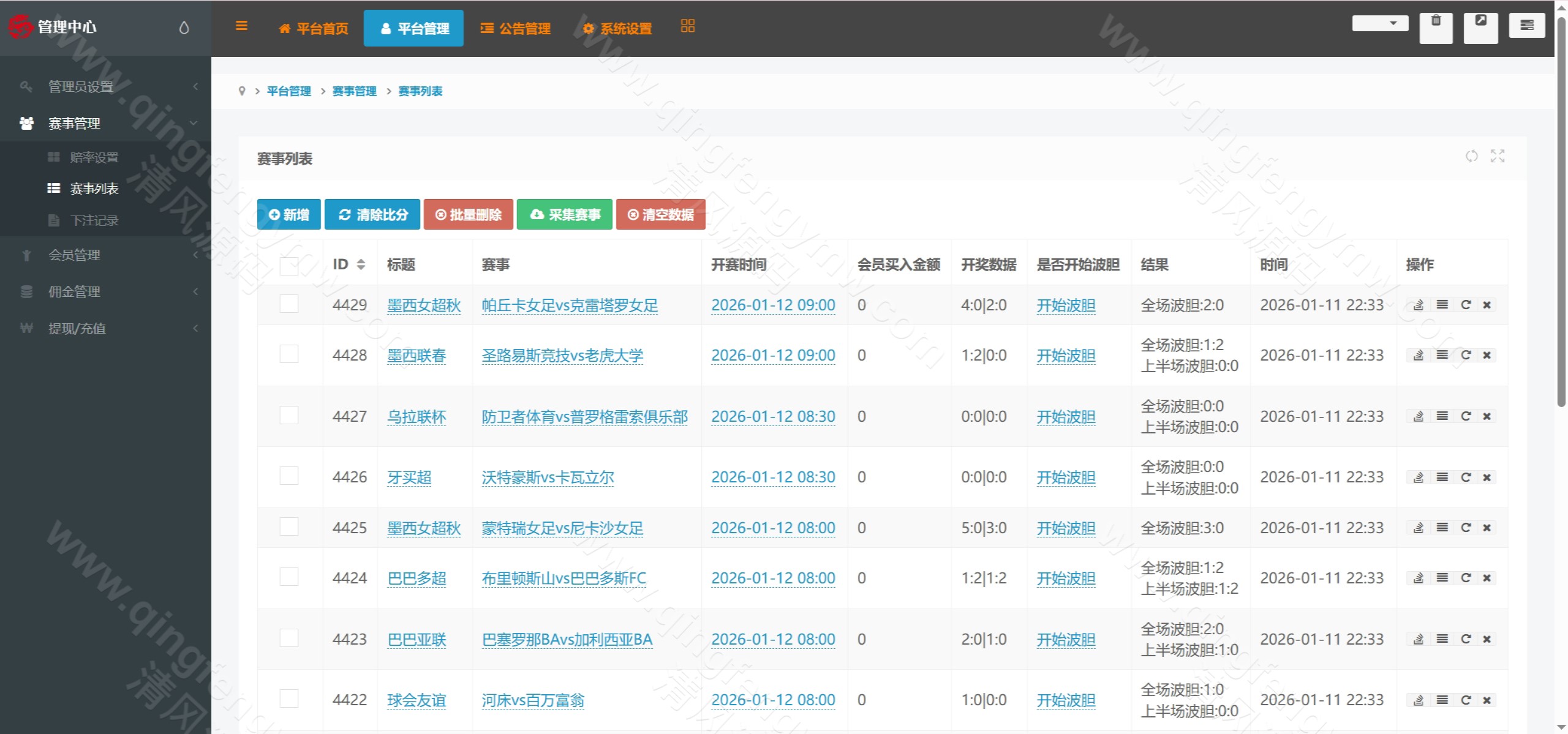 图片[15]-2026最新反波胆源码/ECSTeam多语言足球体育反波胆投注源码/世界杯下注源码/足球比分竞猜源码/前端html+后端PHP/运营版-清风源码