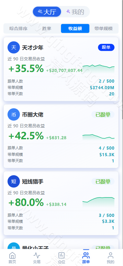 图片[19]-高端全品类交易所系统源码/跟单/加密/股票/外汇/棋货/指数/多语言综合交易所系统源码-清风源码