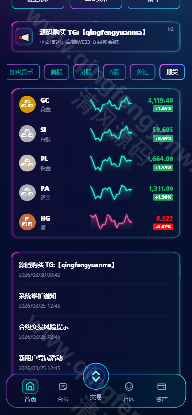 图片[6]-2026交易所源码系统介绍｜Vue+ThinkPHP开源数字资产交易平台源码-清风源码